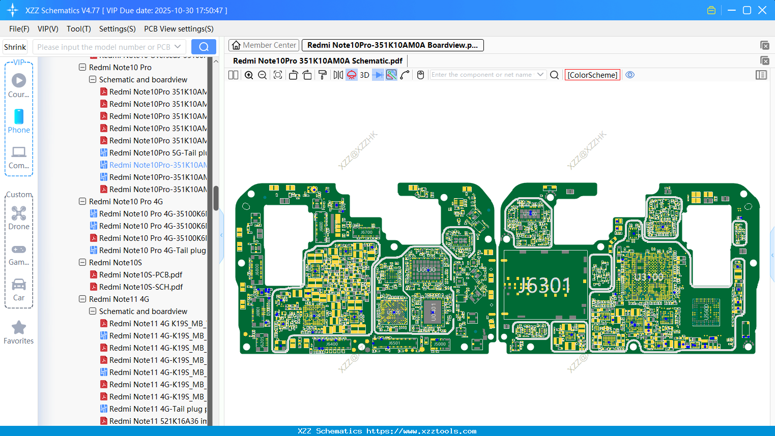 Xiaomi Redmi Note10Pro-351K10AM0A Boardview
